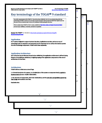 TOGAF-Key-Terminology